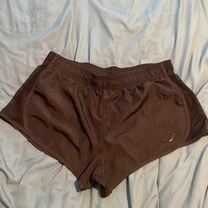 Womens Pony Athletic Shorts Black Extra Large